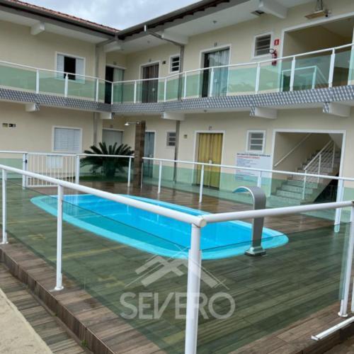 Cond Severos Mar L Apto- 16 C/ Piscina Убатуба Экстерьер фото