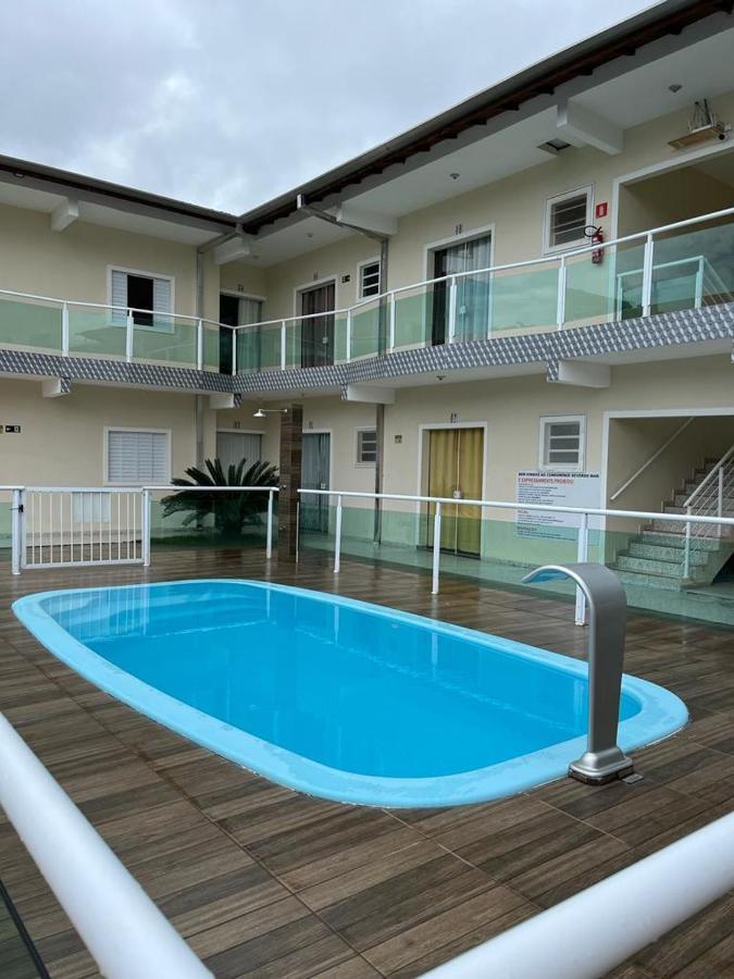 Cond Severos Mar L Apto- 16 C/ Piscina Убатуба Экстерьер фото
